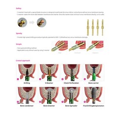 Implant Crestal Approach Sinus Surgical Drill Neobiotech SCA 3S Membrane Lifter