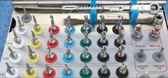 Implant Integral Stopper Drills 35 Pcs & 10 Drivers and Keys 45 Pcs Complete kit
