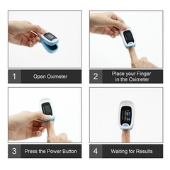 OLED Fingertip oxymeter spo2,PR monitor Blood Oxygen Pulse oximeter 4 modes