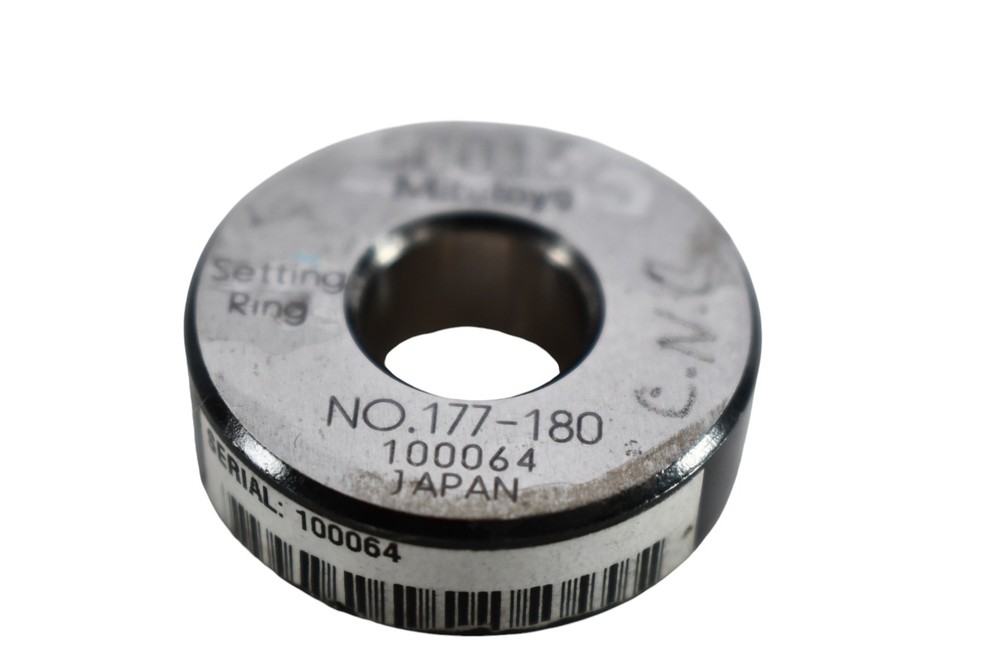 Mitutoyo 177-180 Steel Setting Ring .500 Diameter .50013”