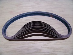 PREMIUM A/O, X-WEIGHT SANDING BELTS 1″ X 42″, 10 – PACK, 180-GRIT