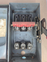Square D H362A Series A2 Fusible Safety Switch 60A 600VAC 3 Pole NEMA 12K