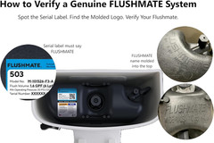 M-101526-F31 Complete Replacement System: 1.6 GPF System for Two-Piece Toilets,