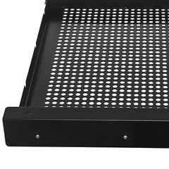Slide Out Under Desk Keyboard Tray Pull Out Keyboard Drawer Shelf Vented Design