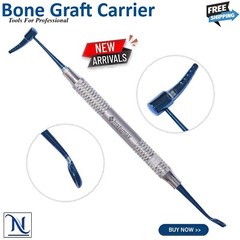 X10 Dental Bone Graft Instruments Implant Surgery Plugger Condenser Carrier
