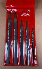 Used – Read – Nicholson Apex 5 Piece General Purpose File Set 6″, 8″, 10″ 22040