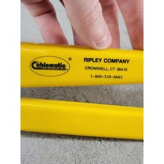 Cablematic Ripley CR 596B Hex Crimp Tool .262 .324 RG59 RG6 Coax Cable USA Made