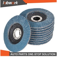Labwork Premium Zirconia Flap Disc Sanding Grinding 100 Pcs 4.5”x7/8” 80 Grit