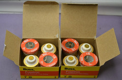Lot of 8 Bussmann T-20 Fusetron Dual-Element Time Delay Fuse 20A / 125V — New