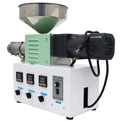Single Screw Extruder Plastic Heating Extrusion Machine 110V 0.1-2kg/h Dia 1”