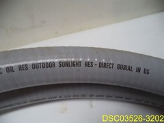 Qty = 20 ft (10ft x 2 Pieces) Sealproof 3/4″ Gray Liquid-Tight Conduit