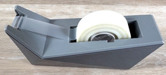 SCOTCH 3M Two Tone (Dark/Light Gray) Tape Dispnser w/ Tape Model C-17