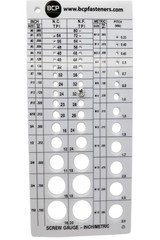Precision Screw Thread Gauge for Metric & SAE Fasteners