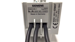 Siemens EN60439-1 Busbar Adapter 8US1 251-5DM07 600V No.12AWG