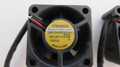 Sunon GM1204PKVX-8A DC12V 2.4 W qty of 2 new