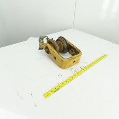 Unmarked Manual Push-Pull Hoist Trolley For 3-1/2″ Beam
