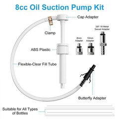 2PCS Oil Pump Kit For Quart Bottles Fluid Differential Transfer&Transmission US