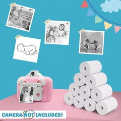 20 Rolls Kids Instant Print Paper Refill Digital Film 2.2Inchx20Ft