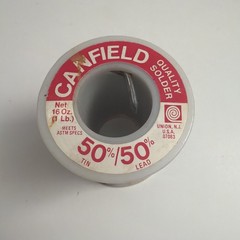12 Ounces of Canfield Solder 50/50 For Stained Glass FREE SHIPPING