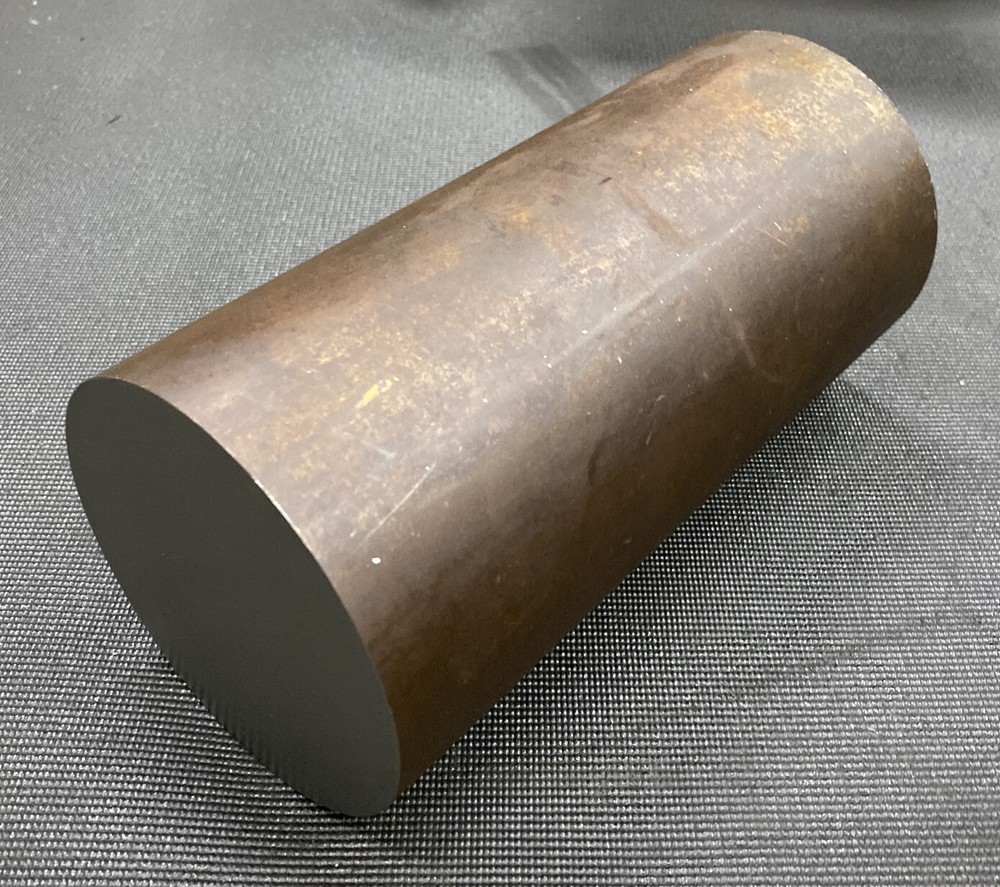 3 15/16″ Diameter 1045 Steel Round Bar Stock – 3.9375” x 8” Length