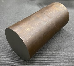 3 15/16″ Diameter 1045 Steel Round Bar Stock – 3.9375” x 8” Length