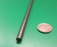 4140 Alloy Steel CF Rod Round Bar, 1/4″ Dia. x 4 Ft Length, 3 Units, 12 Ft Total