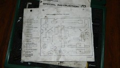 CATERPILLAR SERVICE TOOL 6V6070 Governor Adjusting tool group