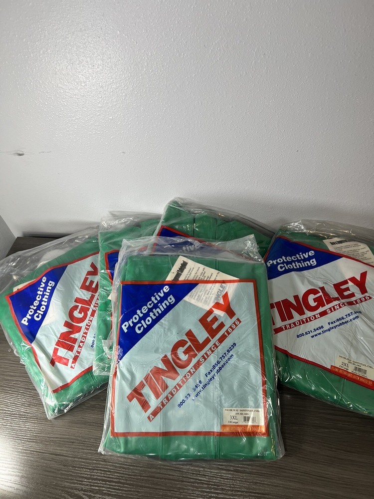 Tingley V41108 Safetyflex Flame Retardant Coverall Rain Suit S L XL 2XL 3XL
