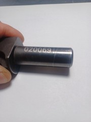 Valenite Carbide 45 degree Insert Cutters 1.5 And 1.0 Inch lot of 2