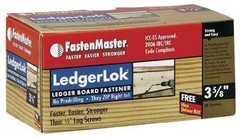 FastenMaster LedgerLok No. 3 x 3-5/8 in. L Hex Hex Washer Head Galvanized…