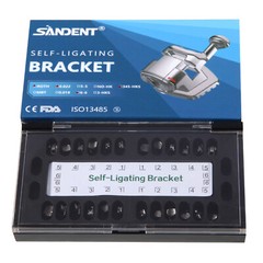Dental Orthodontic Self-Ligating Brackets Braces Roth 022 Hooks 345 Buccal Tubes