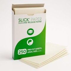 Slick Paper Silicone Release Paper – Legal Size 8.5×14 Fits in Printer