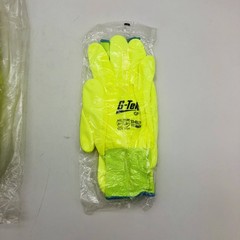 PIP 33-425LY/XXL Work Gloves Size XXL G-tek Polyuerthane Grip Hi Vis 12 Pairs