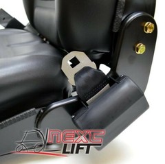 NEW VINYL FORKLIFT SUSPENSION SEAT – SEAT BELT – SEAT SWITCH UNIVERSAL FITMENT