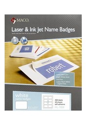 MACo ML3000 – White All-Purpose Labels 1 x 2 5/8 2 boxes