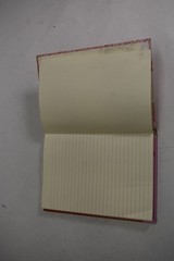 Anthropologie Papier Monogram Journal Lined Notebook Hardcover 5″ x 7″ Letter E