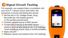 Kzyee KM10 12V&24V PowerScan Circuit Tester Electrical Power Probe Scanner Tool