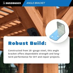Sandbaggy 2″ x 1-1/2″ x 1-3/8″ Galvanized Angle Bracket (90°)