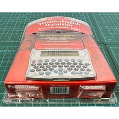Franklin TES120 Electronic Spanish English Phrasebook Dictionary New NIB Sealed