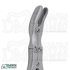 Curved Stille-Luer Bone Rongeur 8.75″ Double Action Orthopedic Inst German Grade