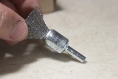 Lot of 3 Weiler 10013 1/2″ Diameter Stainless Steel Fine Wire Brushes