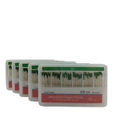 10 Packs Dental Endodontics Absorbent Paper Point Taper 0.04 35# 100pcs/pack