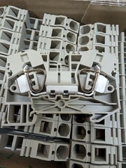 50x Conta-Clip ZRK 10/2A BG 3597.2 Feed-Through DIN Rail Terminal Blocks 10mm²