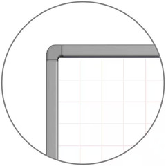 Lean Board 72 In. X 40 In. Mobile Whiteboard Magnetic White (1-Pack)
