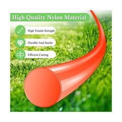 0.08Inch-1200Ft-3.6Lb Grass Wacker String Compatible with De Wa… USA Fast Ship