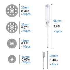 50 x Diamond Cutting Wheel For Dremel Rotary Tool Die Grinder Metal Cut Off Disc