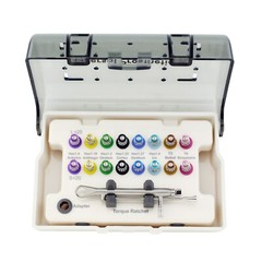 Dental Torque Wrench Ratchet Screwdriver Hand Driver Universal Prosthetic Kit