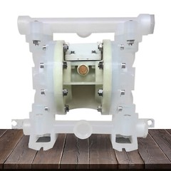 Industrial Plastic Double Diaphragm Oil Pump Air-operated Liquids Transfer Pump