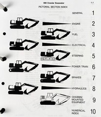 Case 688 Excavator Service Manual Parts Catalog Repair Book Set PIN 11601-After
