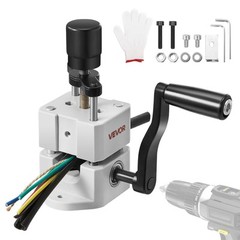 VEVOR Manual Wire Stripper Stripping Machine 0.06-1 in Hand or Drill Portable
